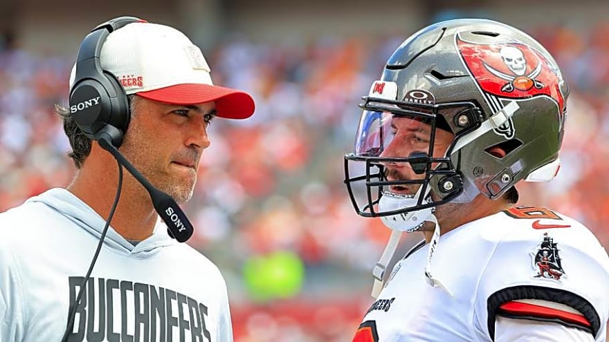 Baker Mayfield Reveals ‘Uncomfortable Meeting’ With Bucs’ Offense