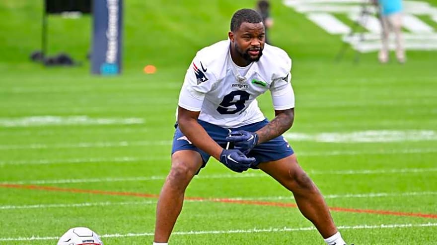 Patriots Top WR Sidelined for First Practice of Buccaneers Week