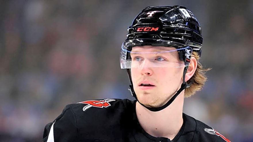 Bowen Byram's first crack at PP1 could change everything for the Blackhawks