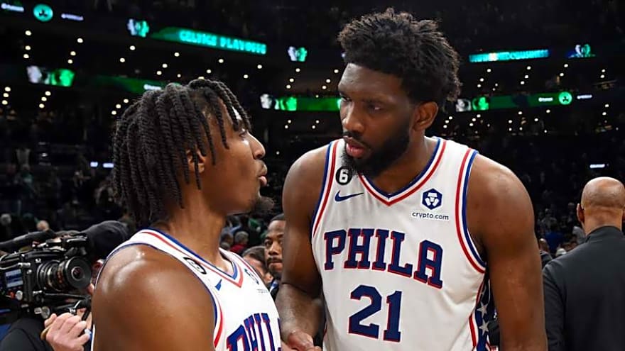 Tyrese Maxey Reposts Emotional Video Supporting Joel Embiid