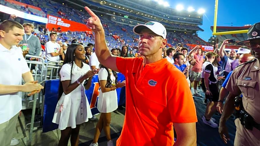 Gators HC Jon Sumrall Named Inaugural Dodd Trophy Coach of the Month