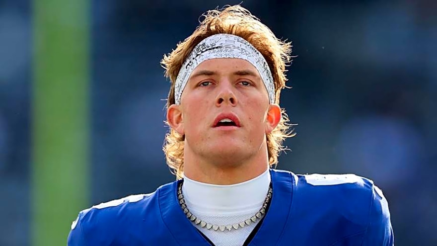 Mike Kafka Explains Why Giants QB Jaxson Dart is Not Regressing