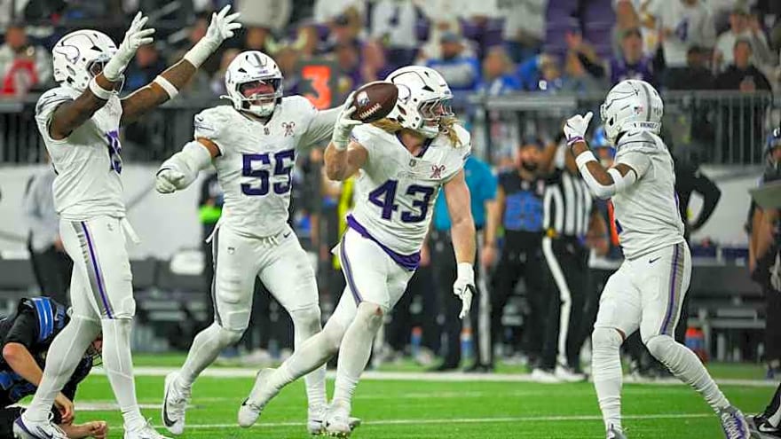 The strangest and most interesting stats from a unique Vikings victory