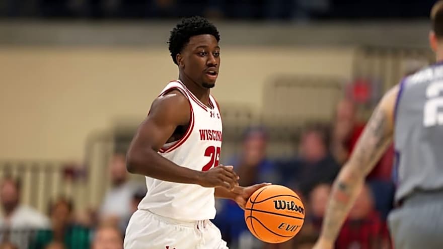 Wisconsin guard John Blackwell is his biggest critic and the Badgers' best leader