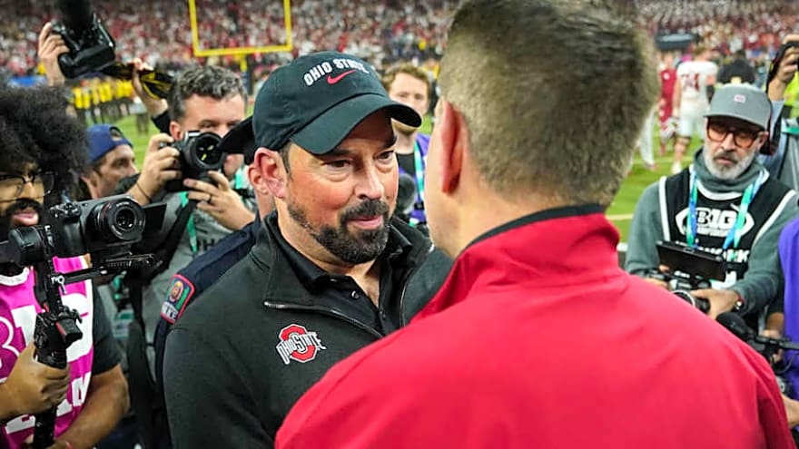 Ohio State's Ryan Day snubbed in latest coach rankings