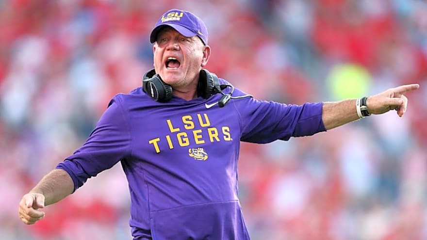 Will LSU Football&#39;s Brian Kelly Take Over Play-Calling for Texas A&M Aggies Matchup?