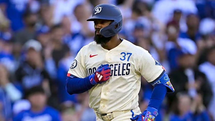 Dodgers Lineup vs Rockies: Teoscar Hernandez Out, Ryan Ward Making MLB Debut