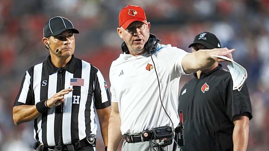 Jeff Brohm, Louisville Dedicates Bye Week to Correcting Early Season Mistakes