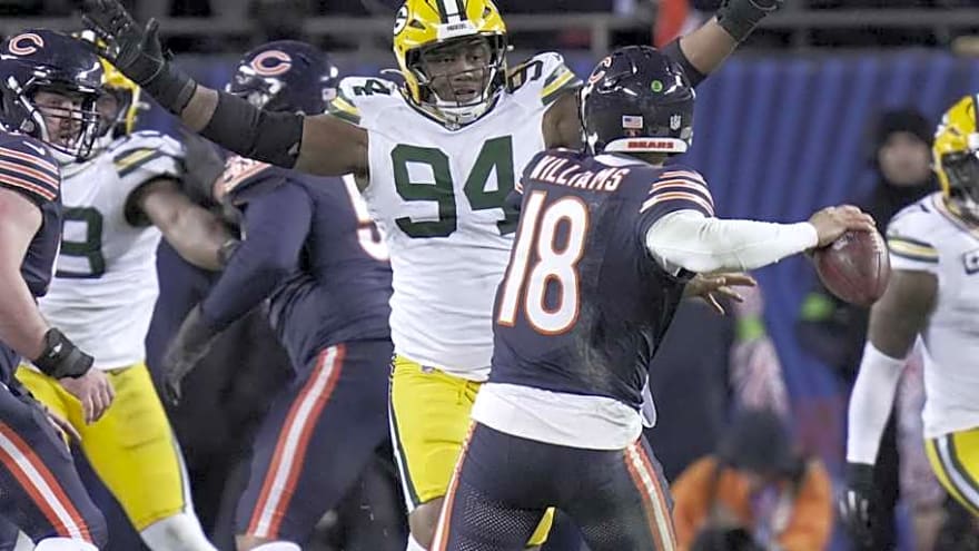 Caleb Williams joined elite NFL playoff company in Wild Card win