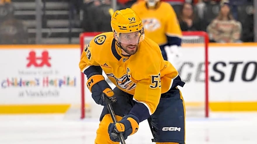 Predators' Roman Josi to Hit Career Milestone vs. Senators