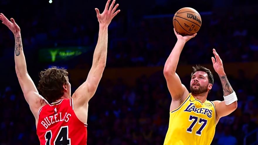 Lakers' Luka Doncic Responds After Matas Buzelis' Trash Talk Backfires Badly