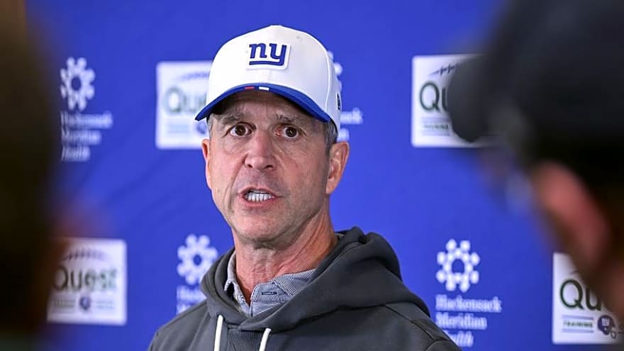 Giants Head to West Virginia with Harbaugh's Playoff Mandate in Mind