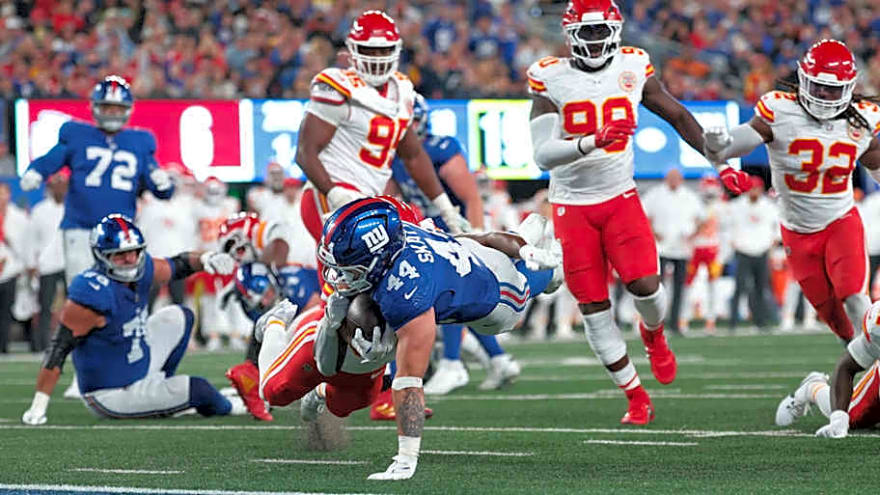 Skattebo&#39;s Solo Spark Can&#39;t Rescue Giants in 22-9 Home Opener Defeat
