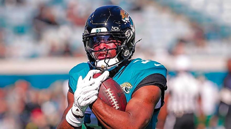 Jaguars RB Bhayshul Tuten: No. 11 Spot Goes to Second-Year Breakout Candidate