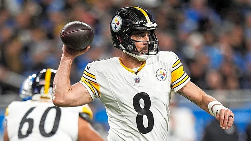 Steelers' Aaron Rodgers Shares How He Wants to Be Remembered