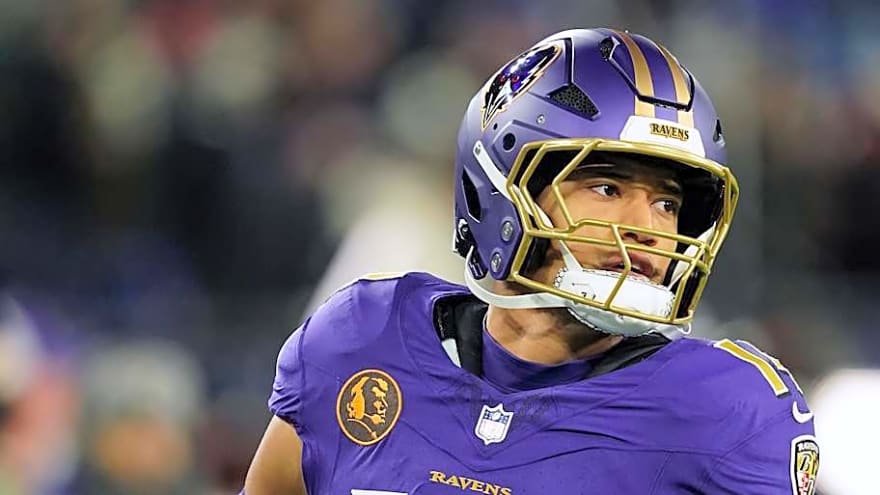 Ravens Star Suffers Ankle Injury Before Patriots Game