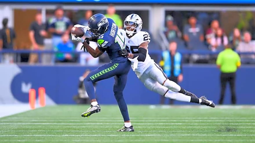 Seahawks injury updates: Rising rookie WR Tory Horton &#39;got a little bit of an ankle&#39;