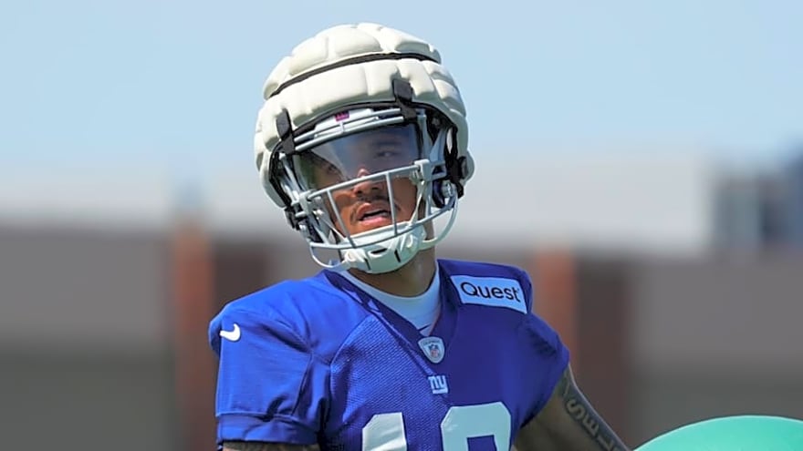 Isaiah Hodgins Opens Up About Return to Giants