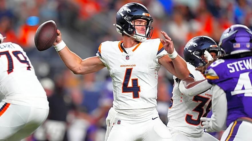 Broncos Player Grades From 34-6 Preseason Win Over Vikings