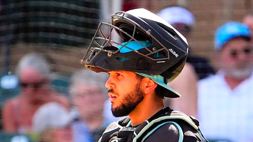 D-backs Slugging Catching Prospect Back Behind the Plate