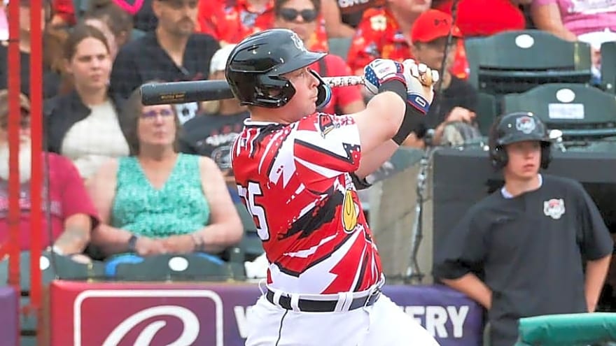 Jake Holton Steals Show at Giants Spring Training with Huge Production