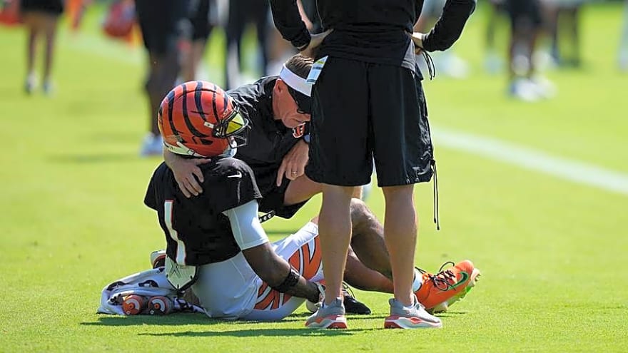 Ja'Marr Chase Suffers Injury Scare at Bengals Practice