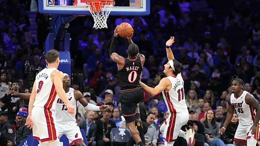 One schematic key for the Miami Heat to beat Philadelphia