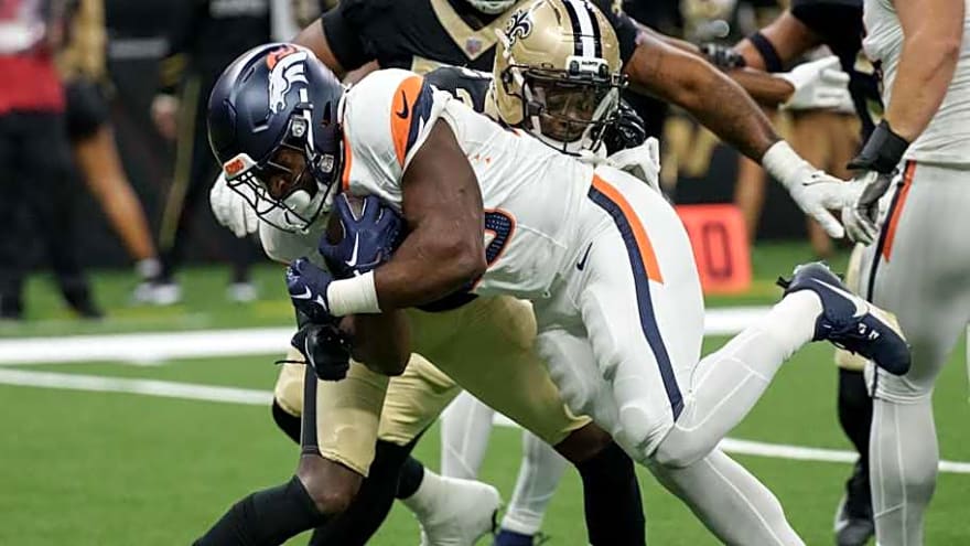 Broncos RB Audric Estime Sounds Off on Roster Outlook After Saints Game