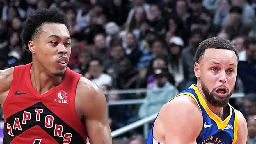 Five numbers from Raptors epic win over Stephen Curry, Warriors