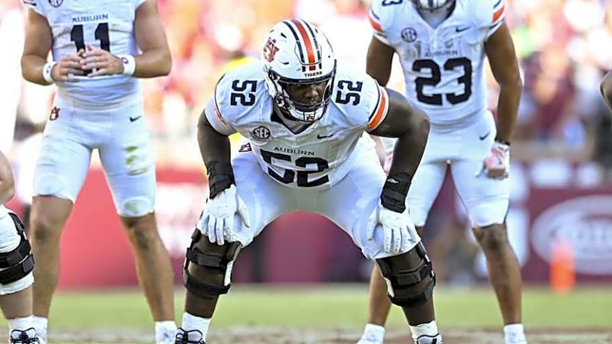 OL Dillon Wade Reflects on Time at Auburn at 2026 NFL Scouting Combine