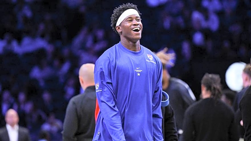 VJ Edgecombe News Brings Clarity on 76ers' Starting Lineup vs. Pacers