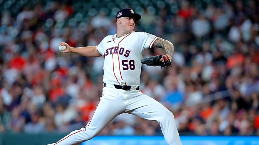 Astros Release Probable Pitchers for Key White Sox Series
