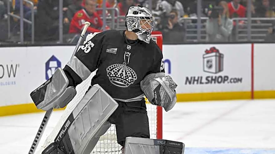 Kings Place Star Goalie on Injured Reserve