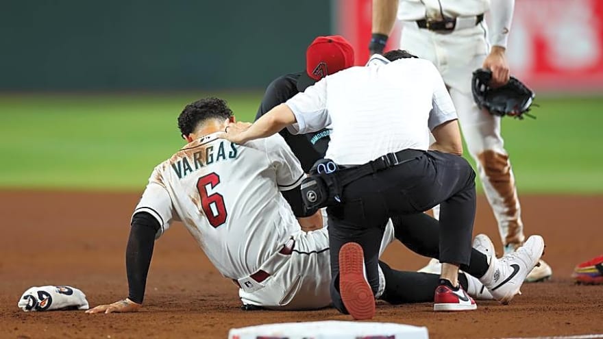 Ildemaro Vargas Received Gift From Max Muncy After Scary Collision