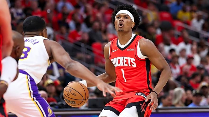 Rockets Star Amen Thompson Sets Clear Goal for NBA Future