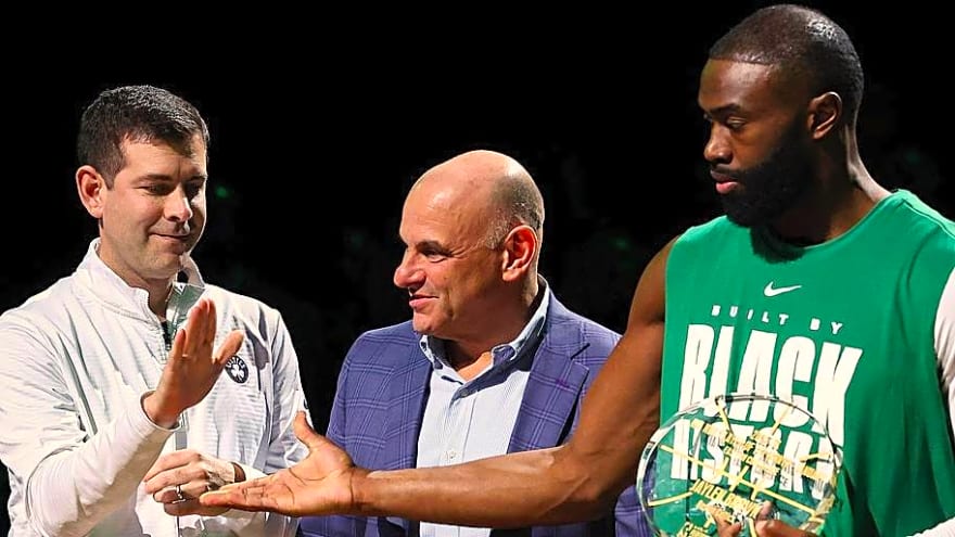 Brad Stevens Directly Addresses Jaylen Brown Situation After Giannis Antetokounmpo Chase