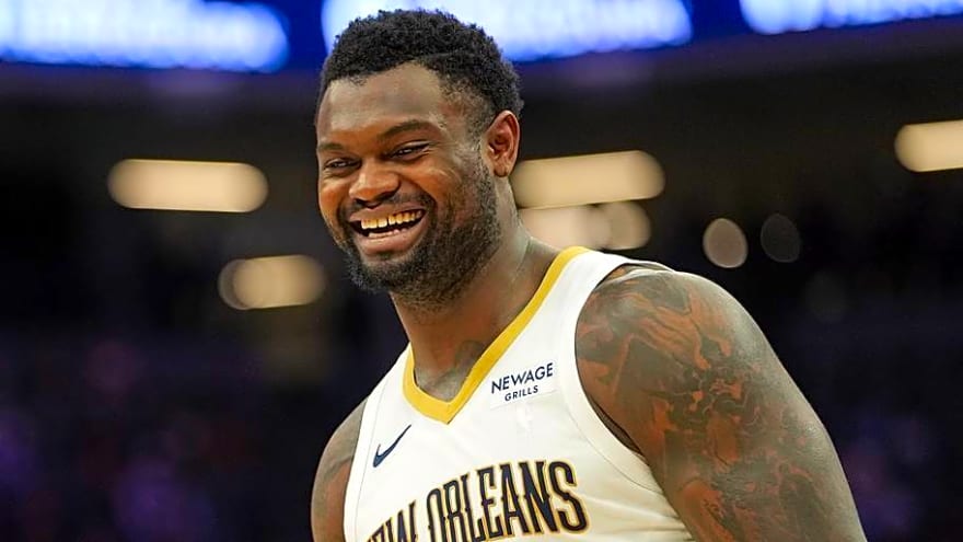 Zion Williamson is slowly playing his way back into the Pelicans plans