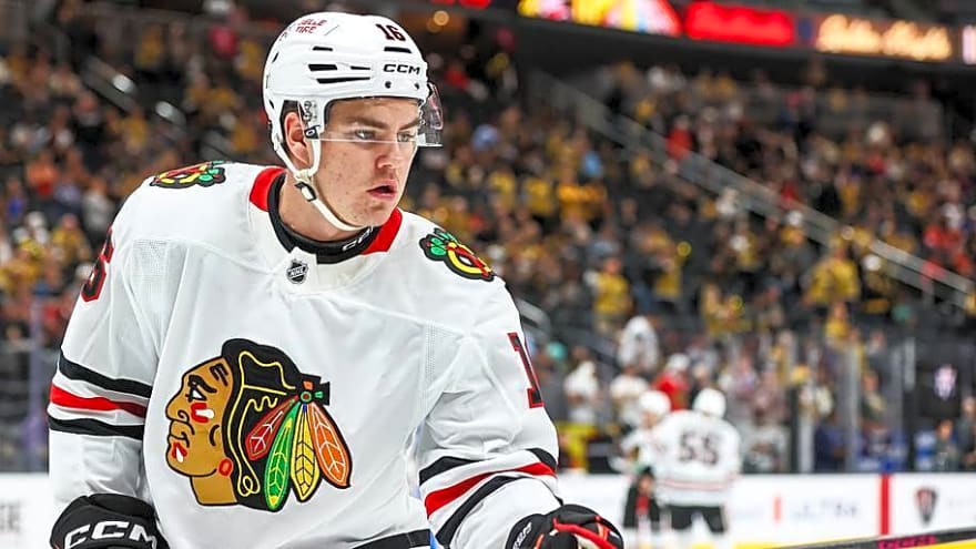 Anton Frondell is off to a fast start with Blackhawks