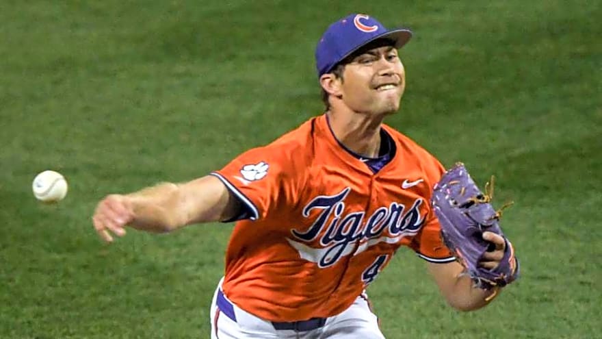 Clemson RP Lucas Mahlstedt Drafted by Los Angeles Angels