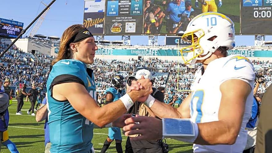 Justin Herbert accused of swiping Pro Bowl nod from Trevor Lawrence