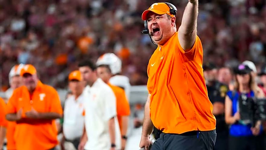 Josh Heupel Shares Statement on Tennessee Throwing Pick-Six Against Alabama