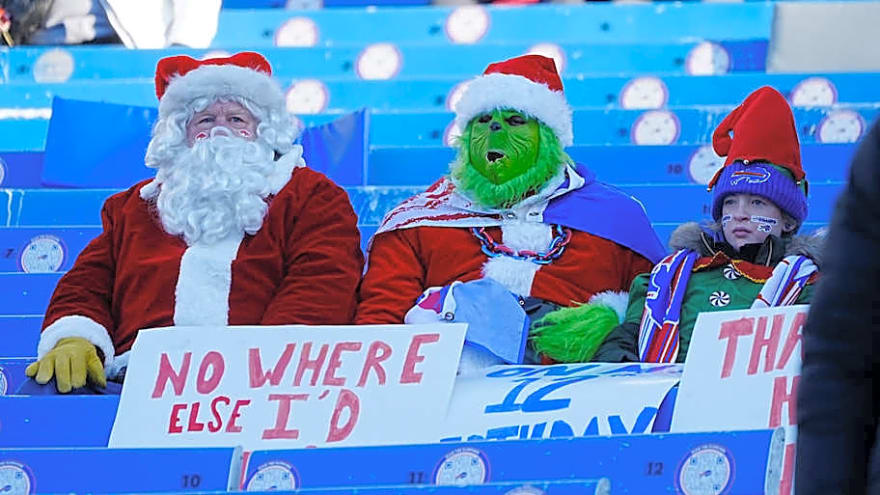 3 items on Buffalo Bills' Christmas wish list, including a streak extended
