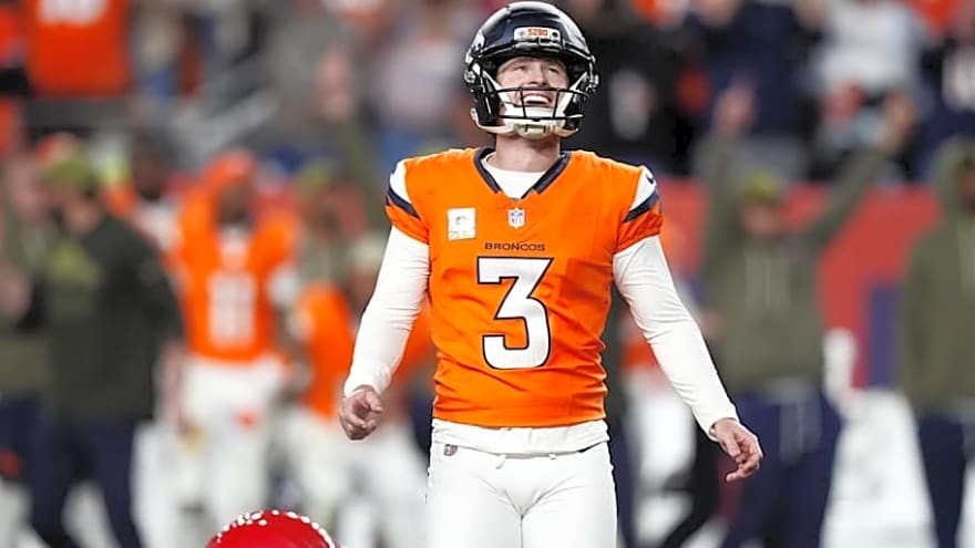 Report: Broncos Sign K Wil Lutz to Three-Year Extension