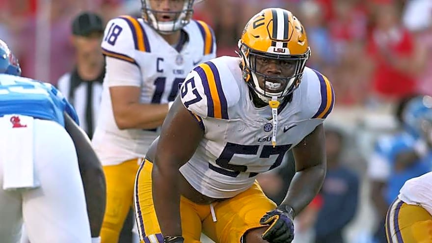 Arkansas, Georgia vie for LSU transfer lineman Carius Curne