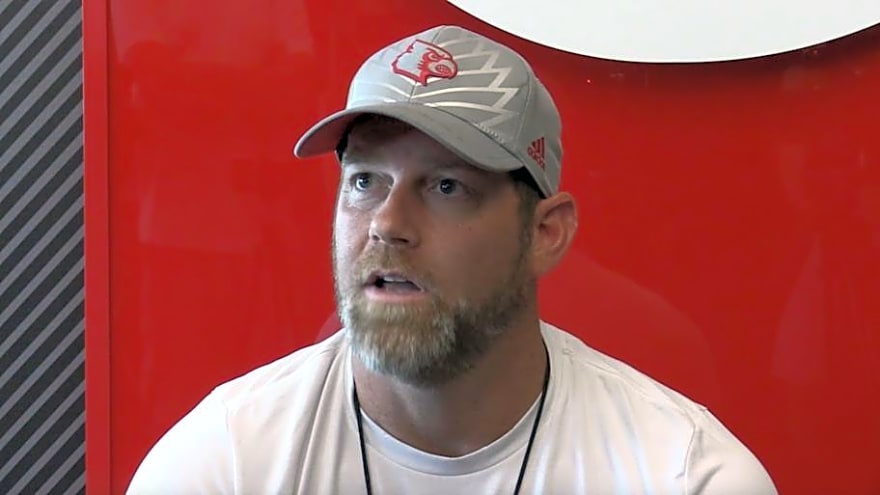 Watch: Brian Brohm, Louisville Quarterbacks Talk Spring Practice