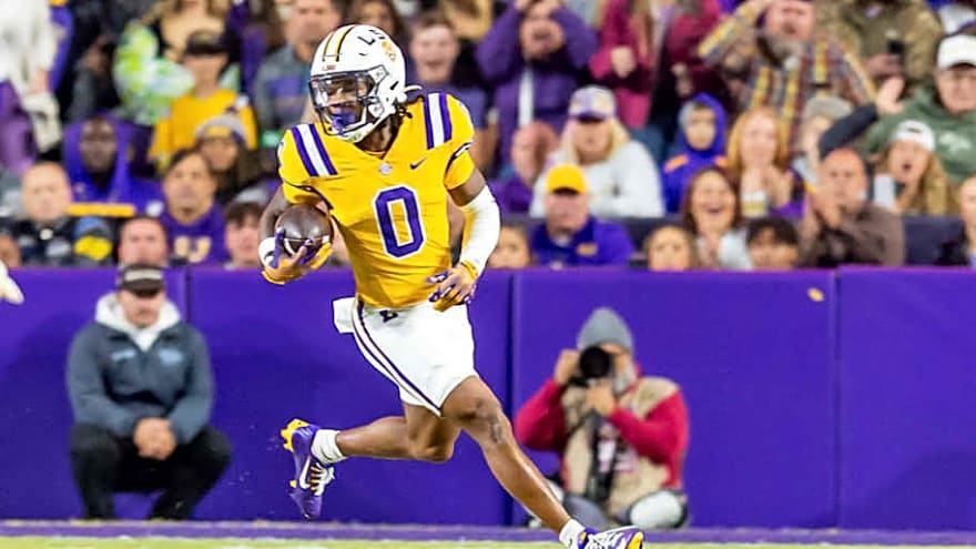 LSU Football Starting Wide Receiver, Louisiana Native Praises Garrett Nussmeier