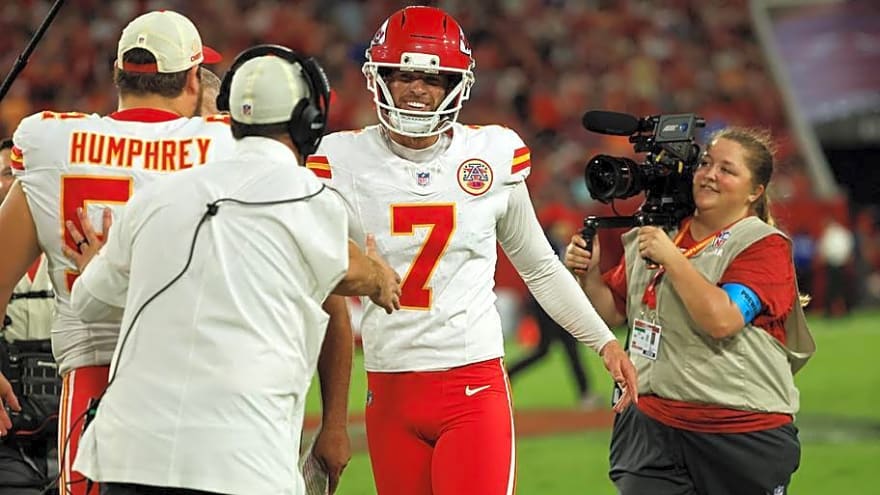 Andy Reid Backs Harrison Butker After Chiefs Kicker’s Up-And-Down Showing