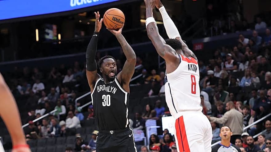 Julius Randle Continues to Set the Tone in Nets' Preseason Win Over Wizards