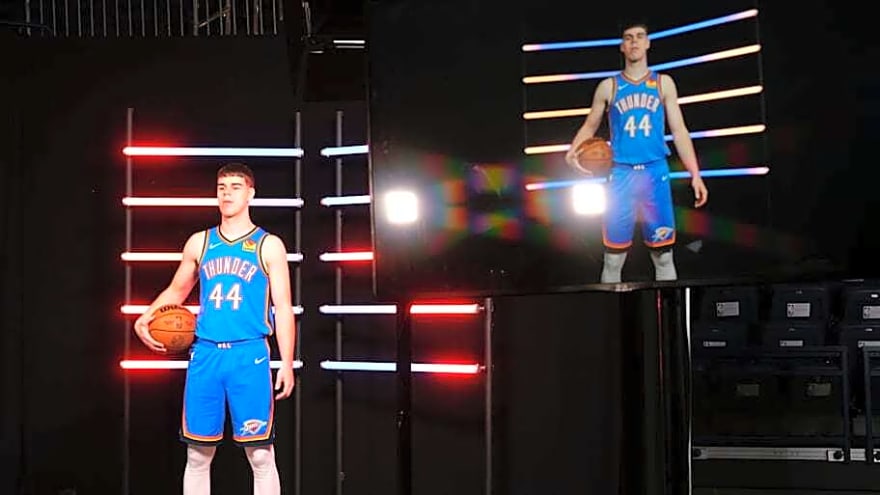 OKC Thunder Rookie Nikola Topić Records Double-Double in First NBA Start