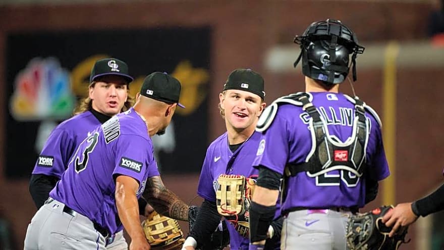 Rockies Shuffle Lineup Without Hunter Goodman as Dodgers Go for Sweep